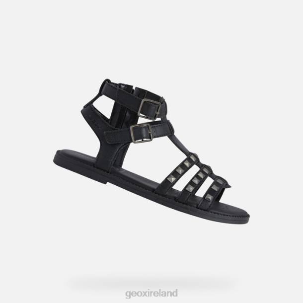 Geox 0ZTB1109 Black Sandal Karly Girl