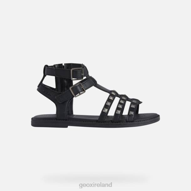 Geox 0ZTB1109 Black Sandal Karly Girl
