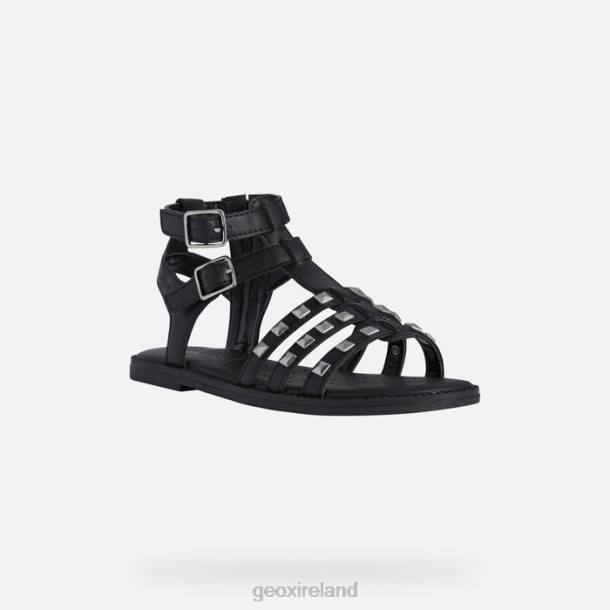 Geox 0ZTB1109 Black Sandal Karly Girl