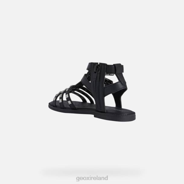 Geox 0ZTB1109 Black Sandal Karly Girl