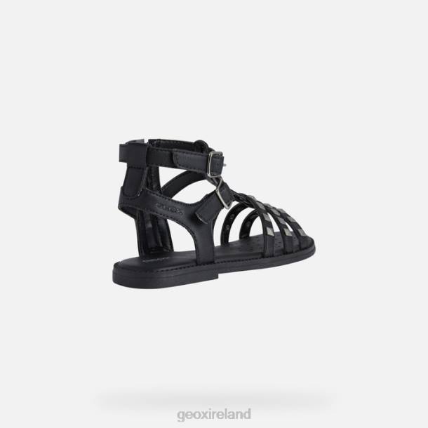 Geox 0ZTB1109 Black Sandal Karly Girl
