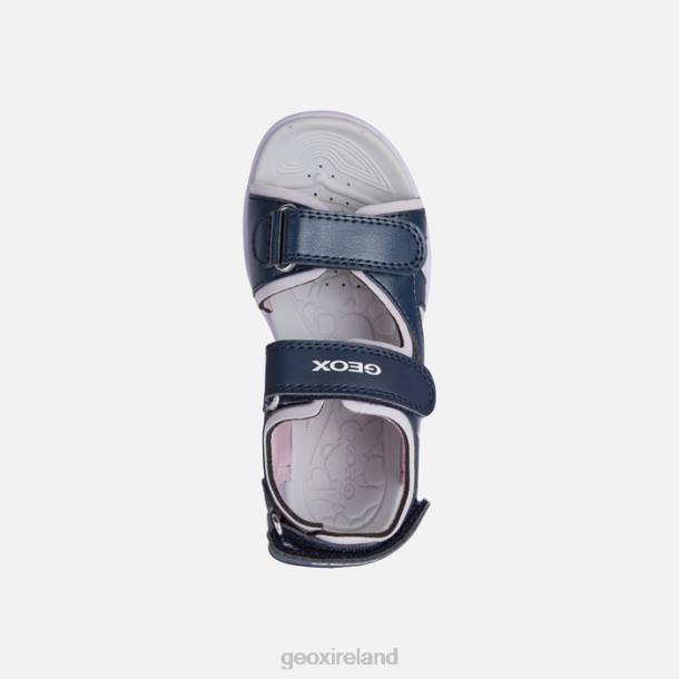 Geox 0ZTB1141 Navy/Orchid Vaniett Girl
