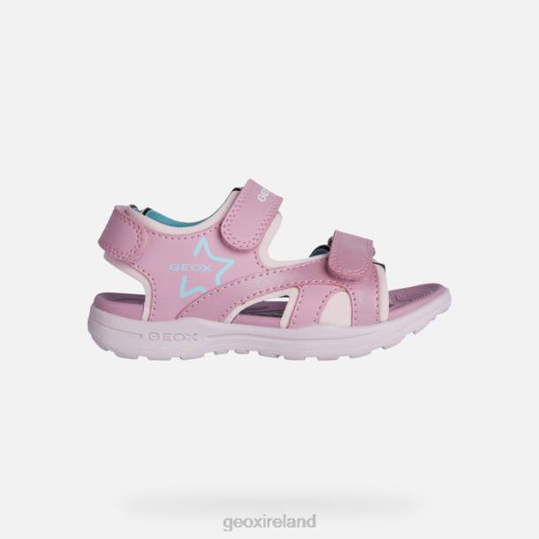 Geox 0ZTB1142 Pink/Aqua Vaniett Girl