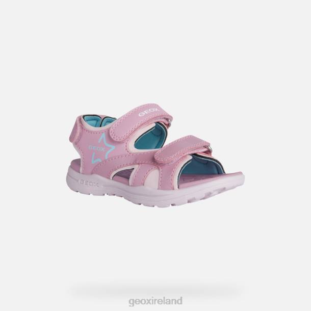 Geox 0ZTB1142 Pink/Aqua Vaniett Girl