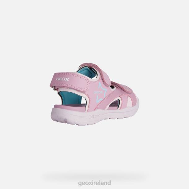 Geox 0ZTB1142 Pink/Aqua Vaniett Girl
