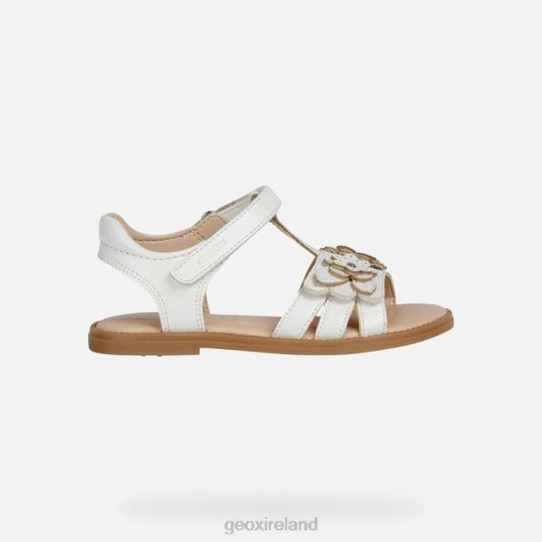 Geox 0ZTB1150 White Sandal Karly Girl