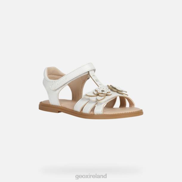 Geox 0ZTB1150 White Sandal Karly Girl