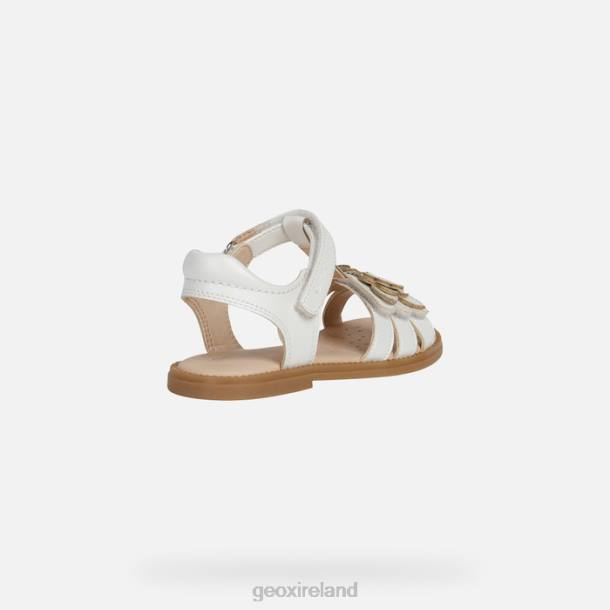 Geox 0ZTB1150 White Sandal Karly Girl