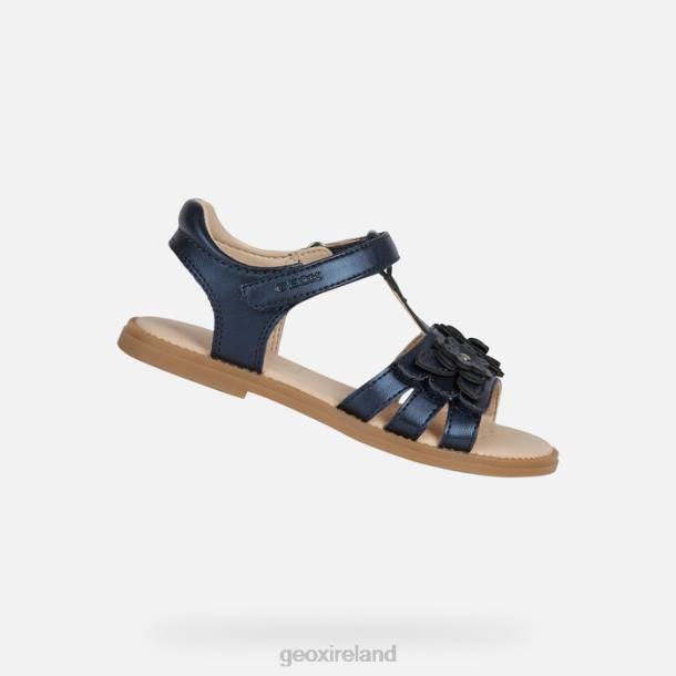 Geox 0ZTB1152 Navy Sandal Karly Girl