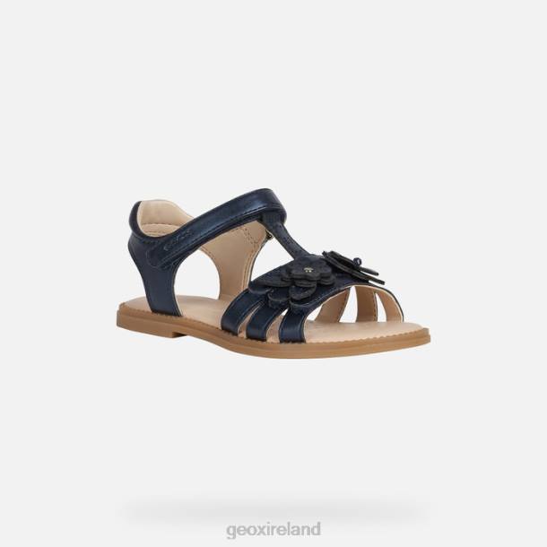 Geox 0ZTB1152 Navy Sandal Karly Girl