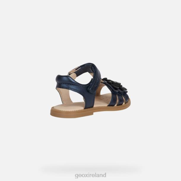 Geox 0ZTB1152 Navy Sandal Karly Girl