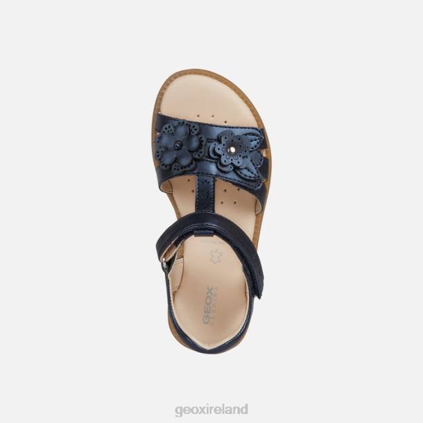 Geox 0ZTB1152 Navy Sandal Karly Girl