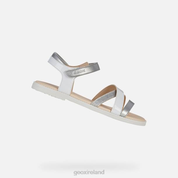 Geox 0ZTB1225 White Sandal Karly Girl