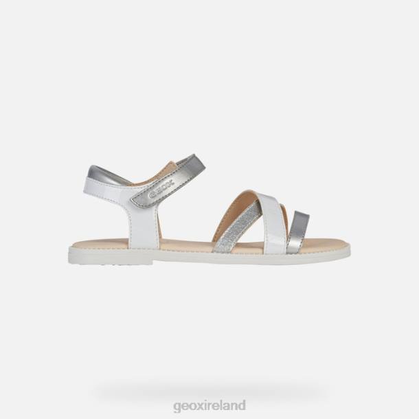 Geox 0ZTB1225 White Sandal Karly Girl