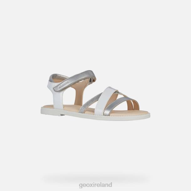 Geox 0ZTB1225 White Sandal Karly Girl