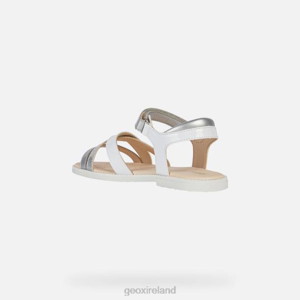 Geox 0ZTB1225 White Sandal Karly Girl