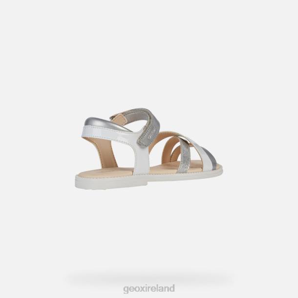 Geox 0ZTB1225 White Sandal Karly Girl