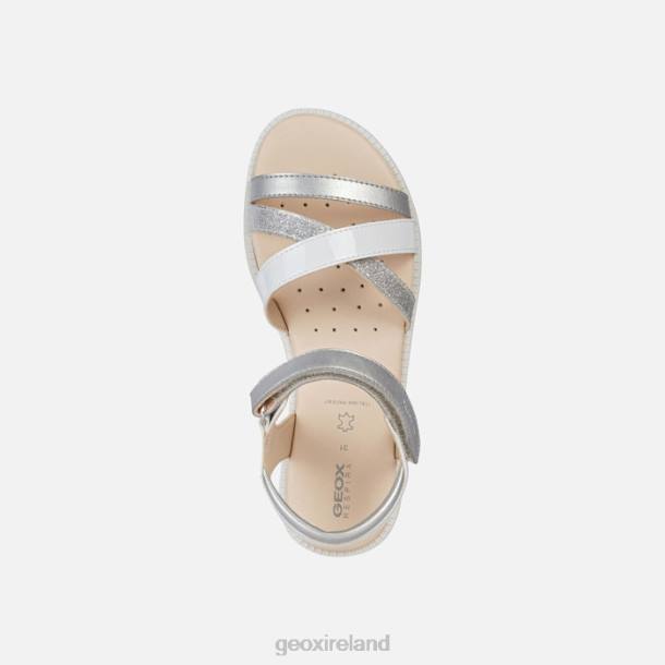 Geox 0ZTB1225 White Sandal Karly Girl