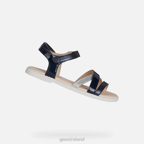 Geox 0ZTB1226 Navy Sandal Karly Girl