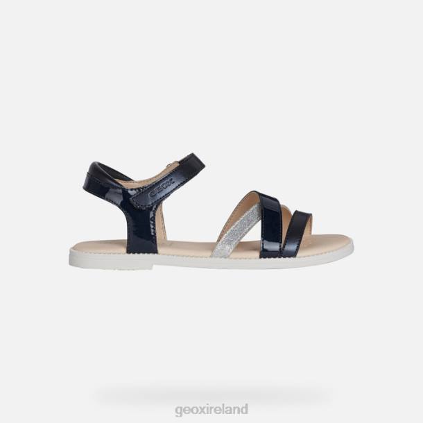 Geox 0ZTB1226 Navy Sandal Karly Girl