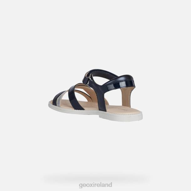 Geox 0ZTB1226 Navy Sandal Karly Girl