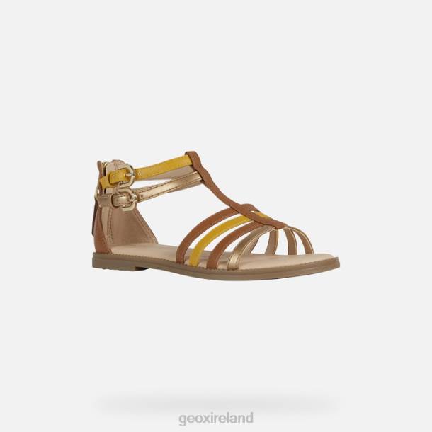 Geox 0ZTB1237 Caramel Sandal Karly Girl
