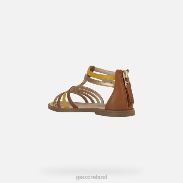 Geox 0ZTB1237 Caramel Sandal Karly Girl