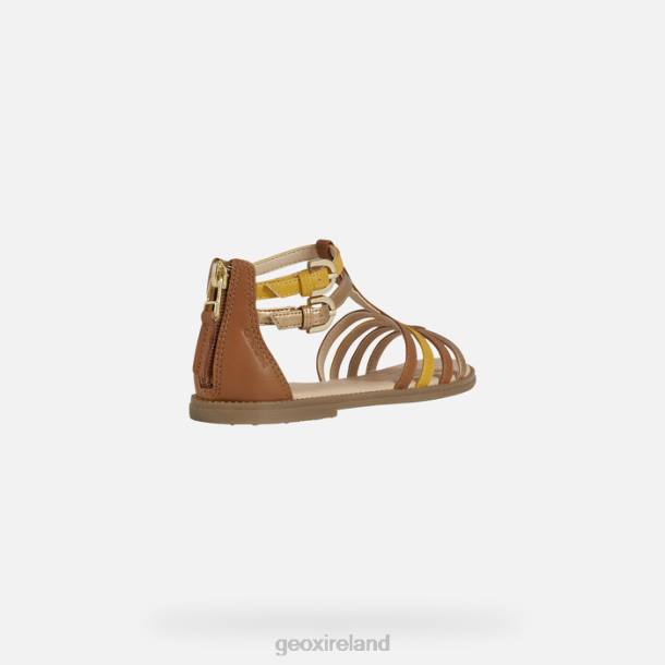 Geox 0ZTB1237 Caramel Sandal Karly Girl