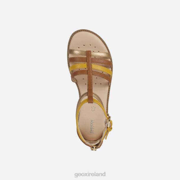 Geox 0ZTB1237 Caramel Sandal Karly Girl