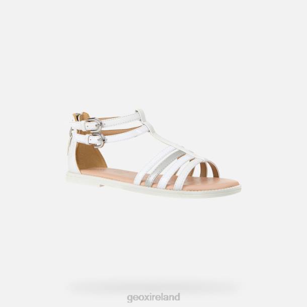 Geox 0ZTB1872 White Sandal Karly Girl
