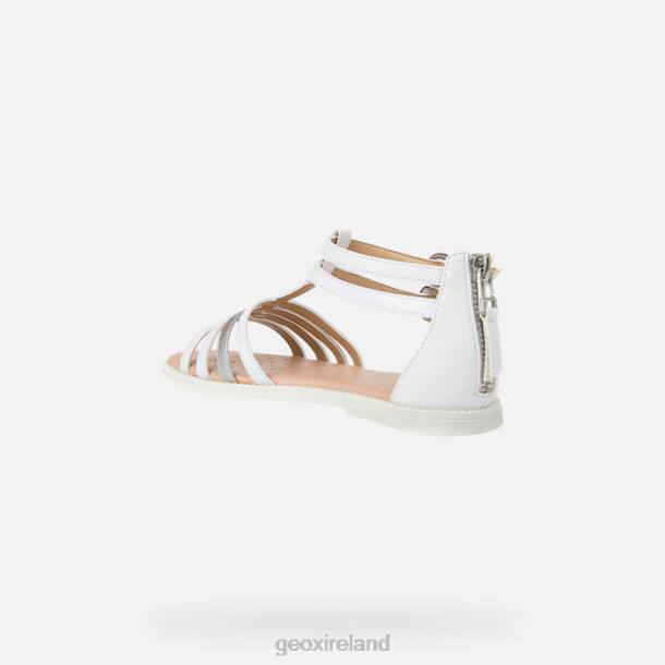 Geox 0ZTB1872 White Sandal Karly Girl