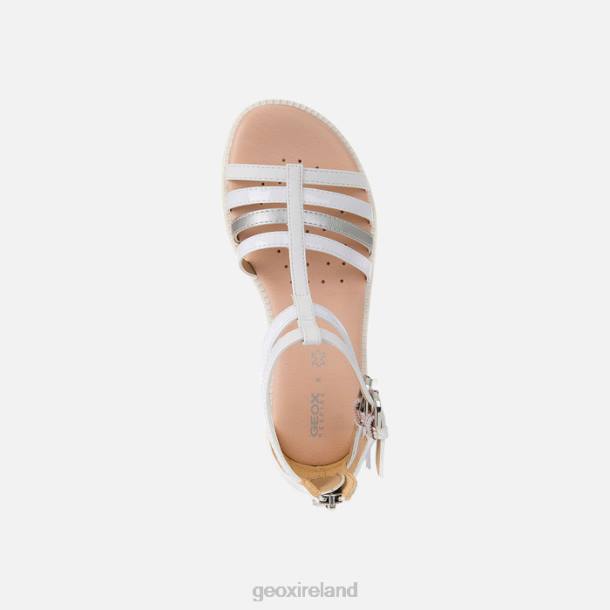 Geox 0ZTB1872 White Sandal Karly Girl
