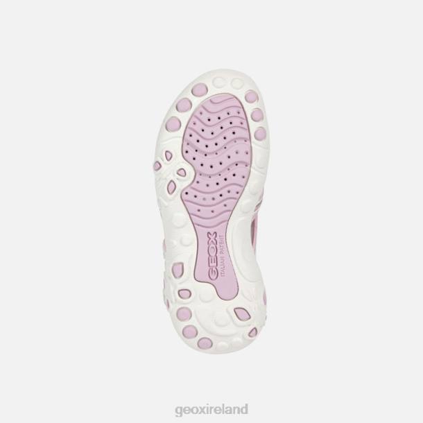 Geox 0ZTB1883 White/Pink Sandal Whinberry Girl