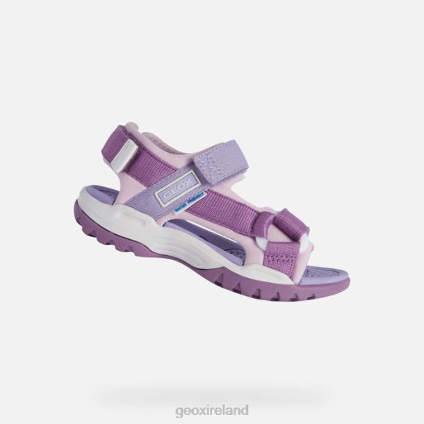 Geox 0ZTB1884 Purple/Pink Borealis Girl