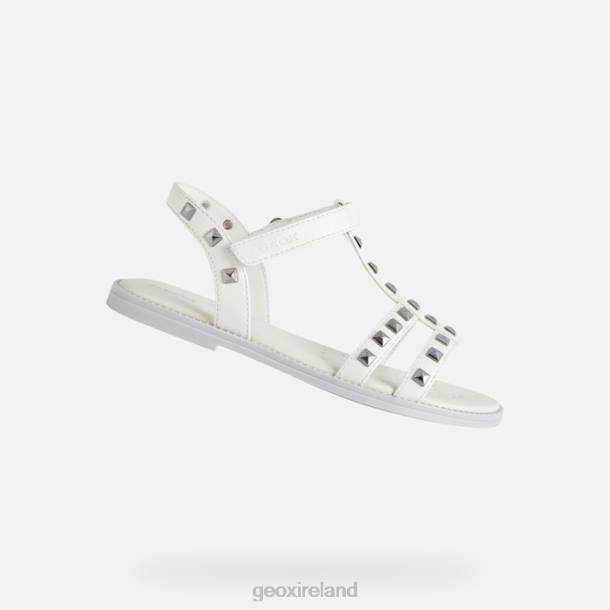 Geox 0ZTB1900 White Sandal Karly Girl