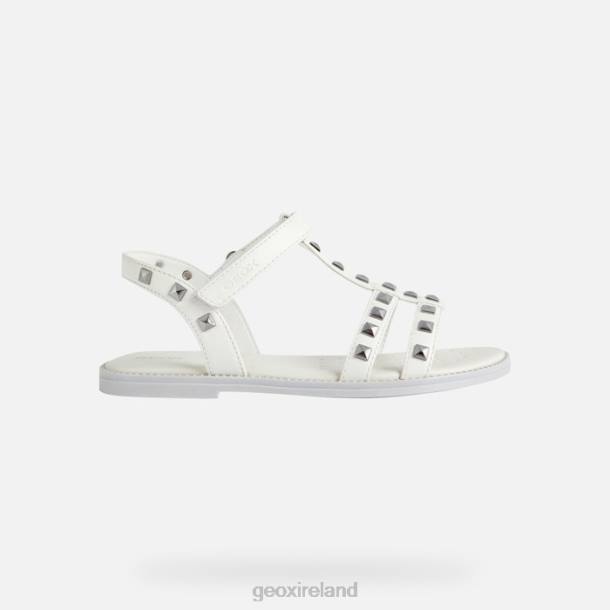 Geox 0ZTB1900 White Sandal Karly Girl