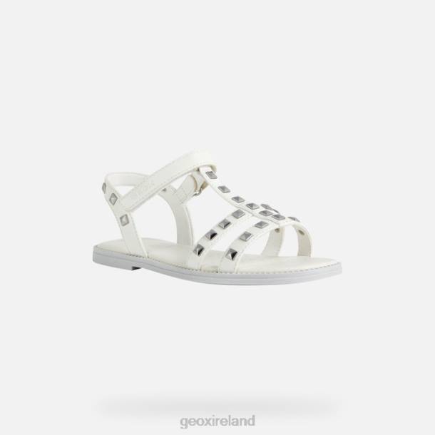 Geox 0ZTB1900 White Sandal Karly Girl
