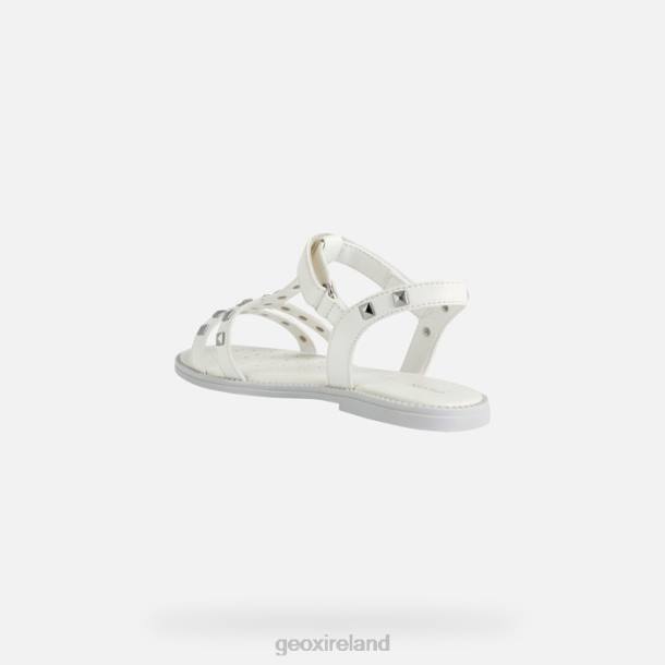 Geox 0ZTB1900 White Sandal Karly Girl