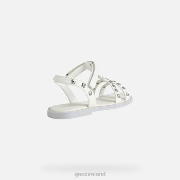 Geox 0ZTB1900 White Sandal Karly Girl