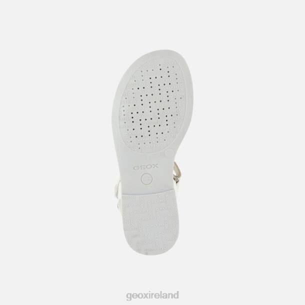 Geox 0ZTB1900 White Sandal Karly Girl
