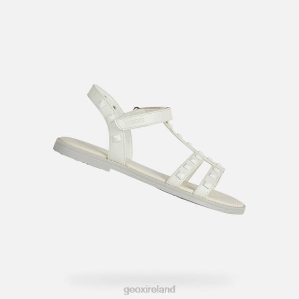 Geox 0ZTB1901 White Sandal Karly Girl