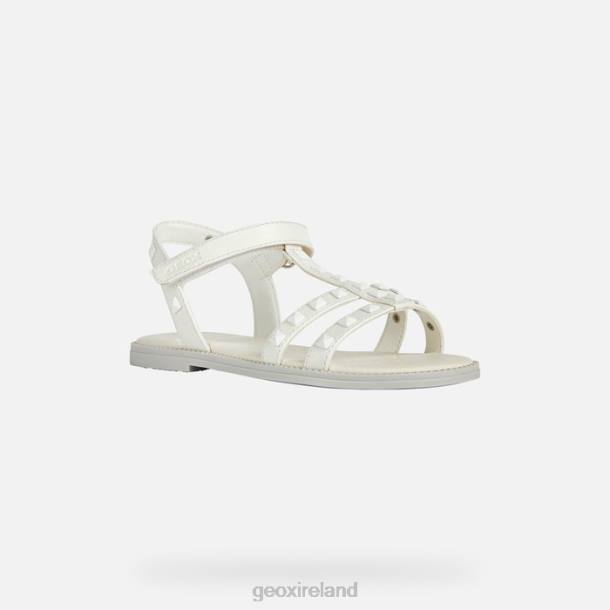 Geox 0ZTB1901 White Sandal Karly Girl