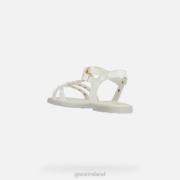 Geox 0ZTB1901 White Sandal Karly Girl