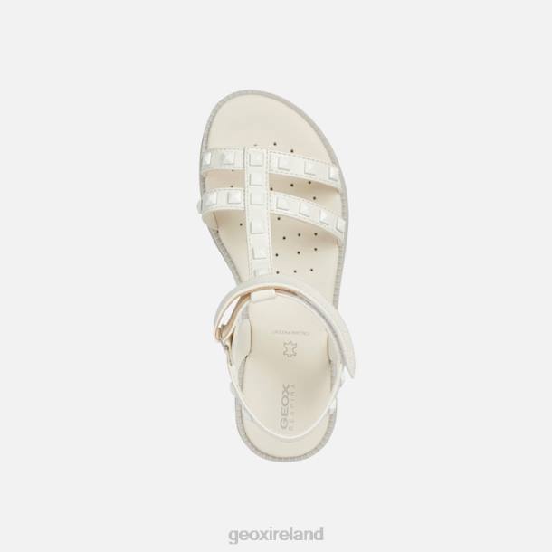 Geox 0ZTB1901 White Sandal Karly Girl