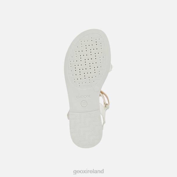 Geox 0ZTB1901 White Sandal Karly Girl