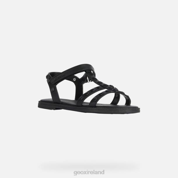 Geox 0ZTB1902 Black Sandal Karly Girl