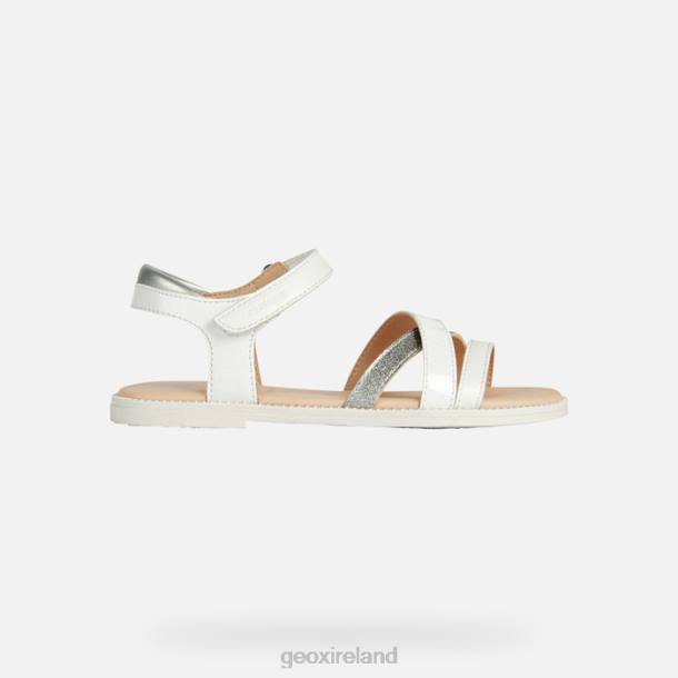 Geox 0ZTB1905 White Sandal Karly Girl