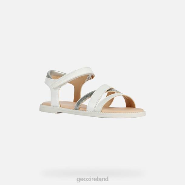 Geox 0ZTB1905 White Sandal Karly Girl