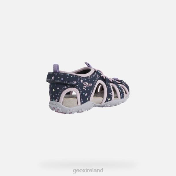 Geox 0ZTB5 Navy/Pink Roxanne Girl