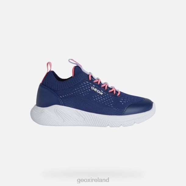 Geox 0ZTB1056 Navy/Fuchsia Sprintye Junior